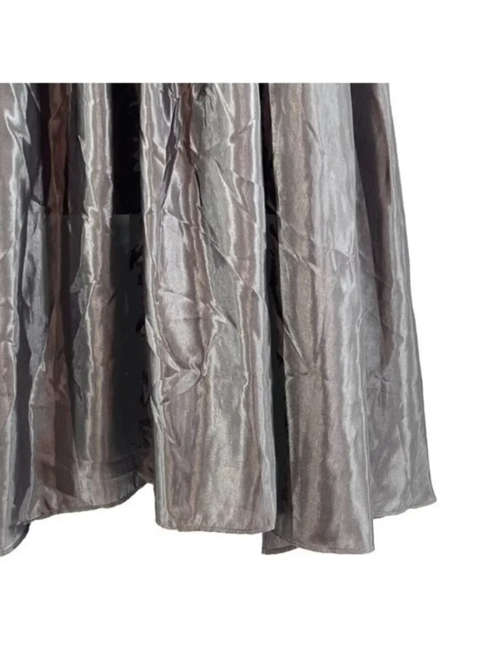 NWOT Free People Gray Satin Lace Dress| Whimsigoth Grunge Fairycore Indie Sleaze
